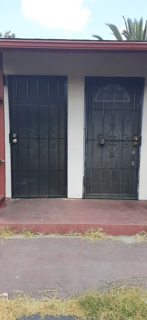 36 Inch Front Entry Metal Security Screen Doors For Sale In Los