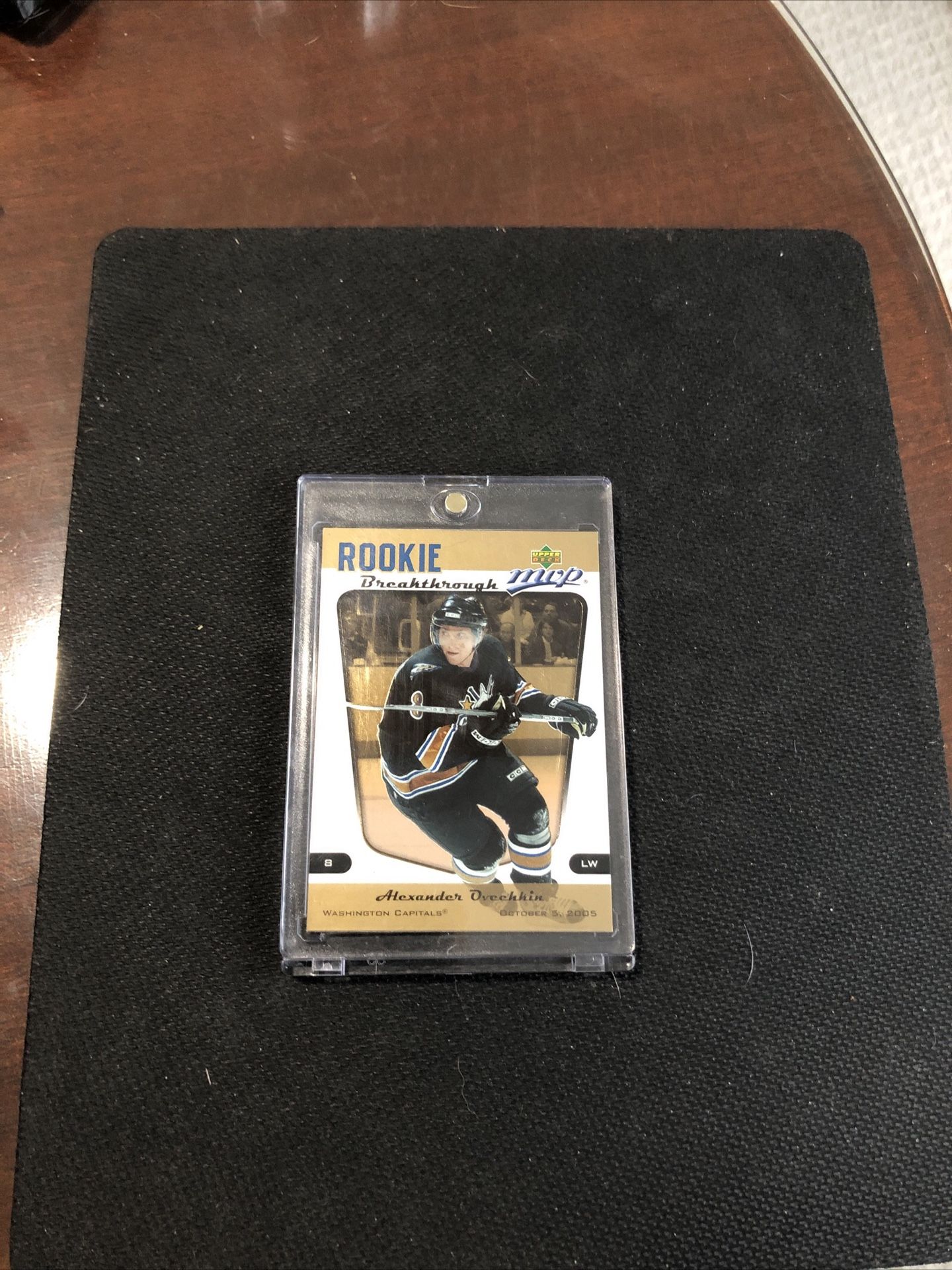 2005–06 Upper Deck Alexander Ovechkin rookie card
