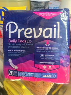 Prevail pads 20 count