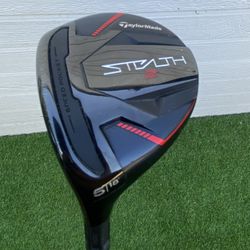 Taylormade Stealth 2 5 Wood 18° Fujikura Ventus TR Shaft S-Flex