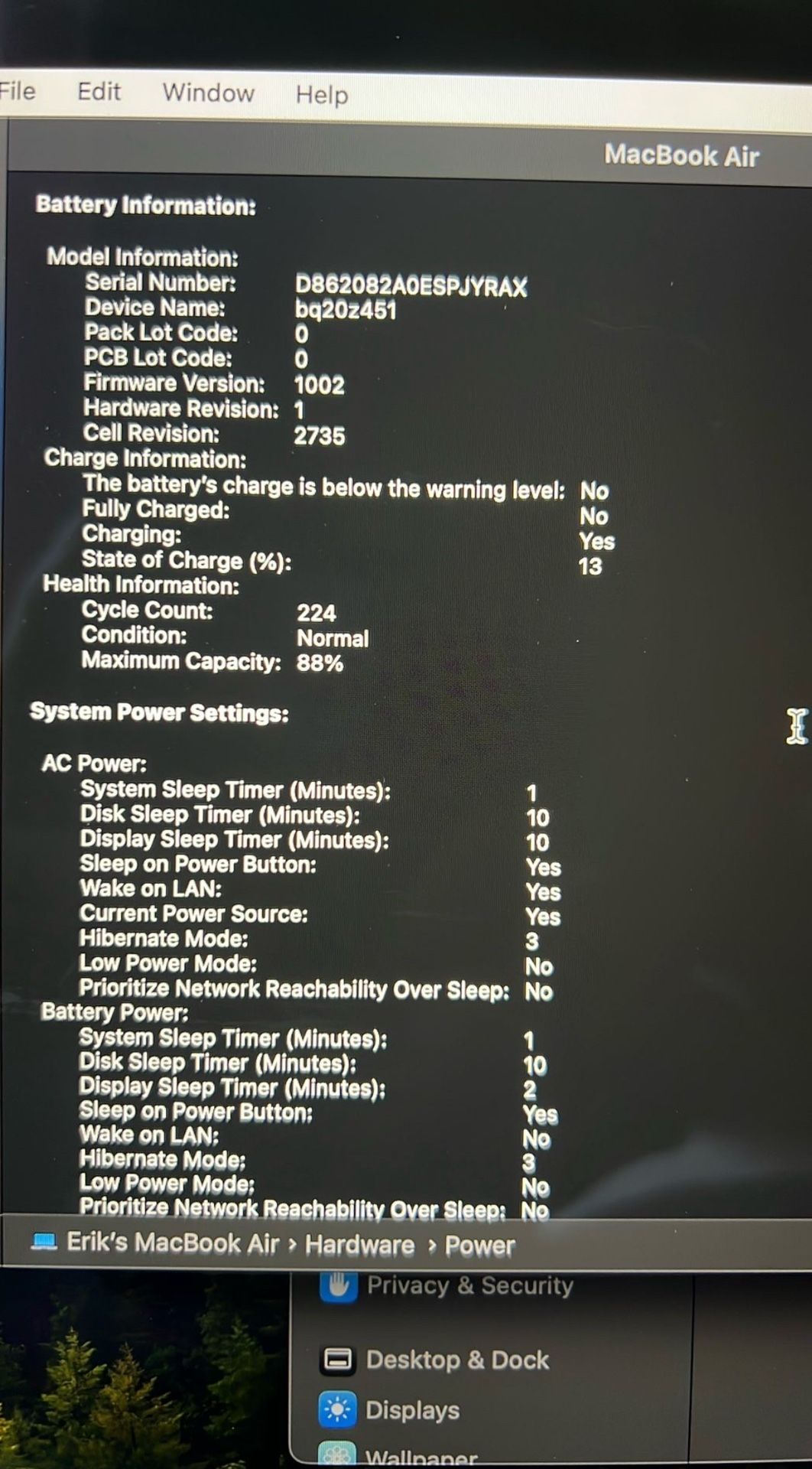 M1 MacBook