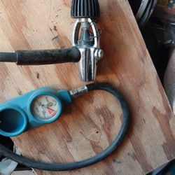 Aqualung First And Second Stage Regulator