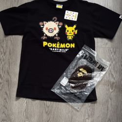 pokemon bape shirt