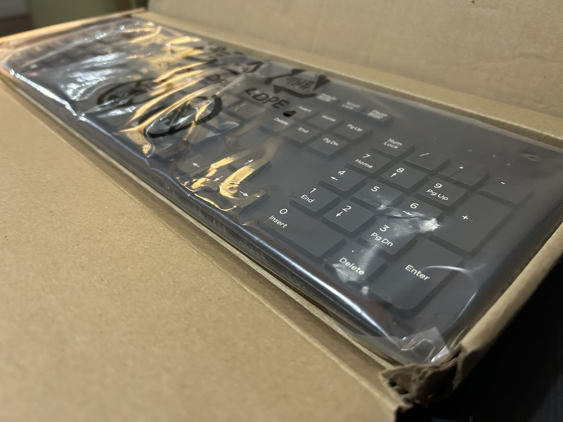 HP Slim USB Keyboard (New, in Box/Plastic)