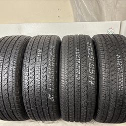 Set 4 Tires 255 65 17 Goodyear Wrangler Teritorry Ht High Tread
