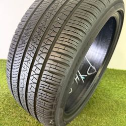 V393  245 40 19 94W  Pirelli  Pzero  One Used Tire 80% Life 