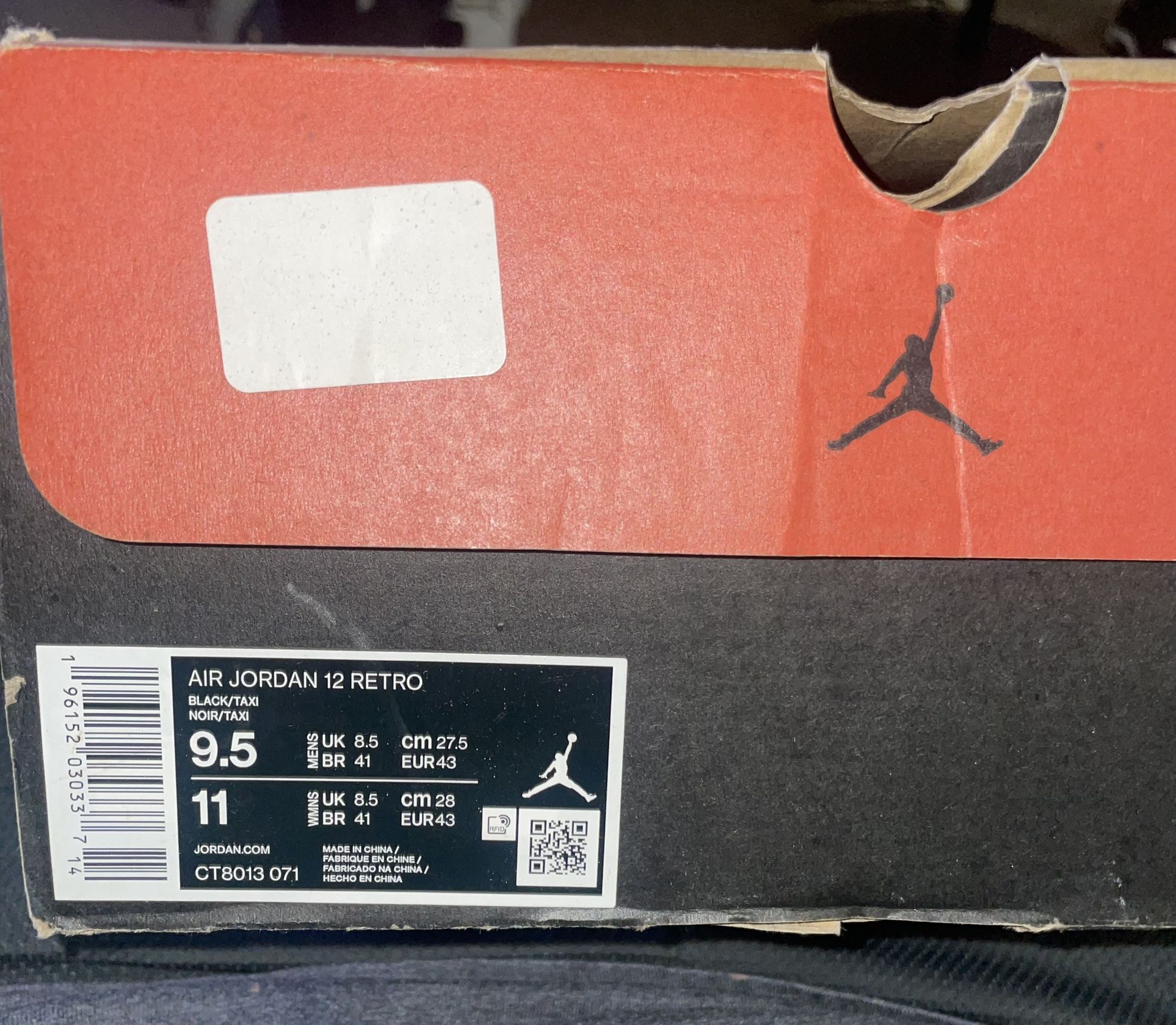 Jordans 12 used