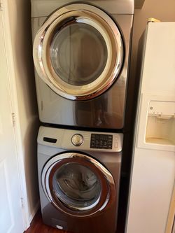 Washer and dryer