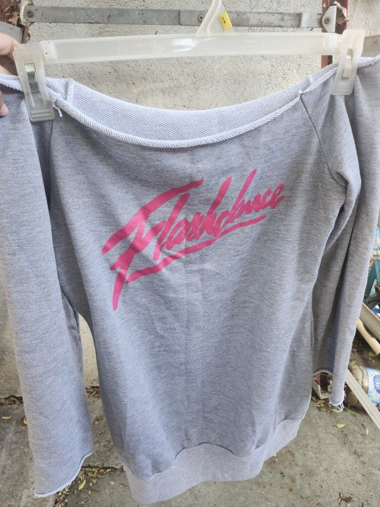 Halloween Flash Dance Sweatshirt Size Small