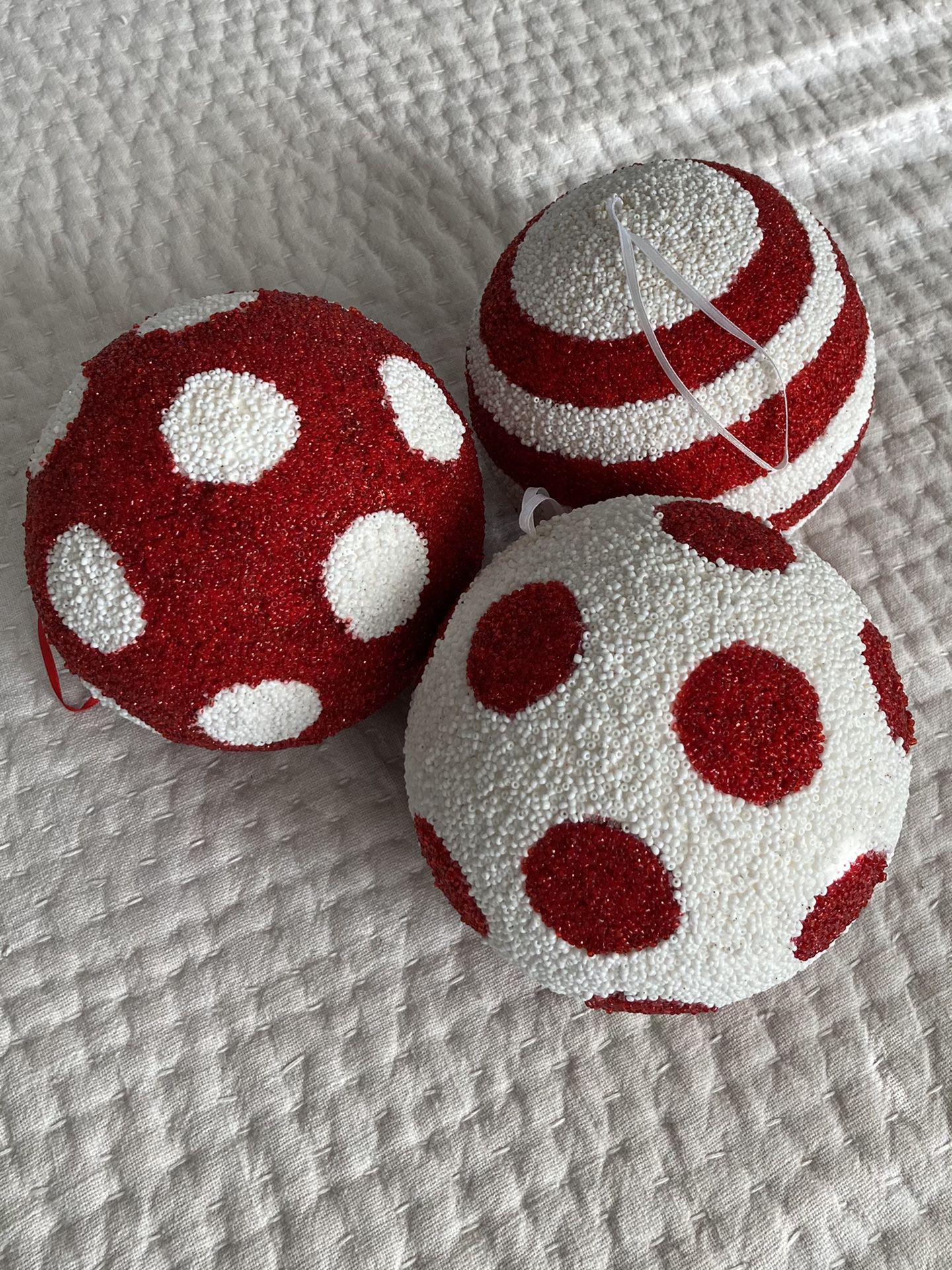 Christmas decorations 6” Diameter Balls