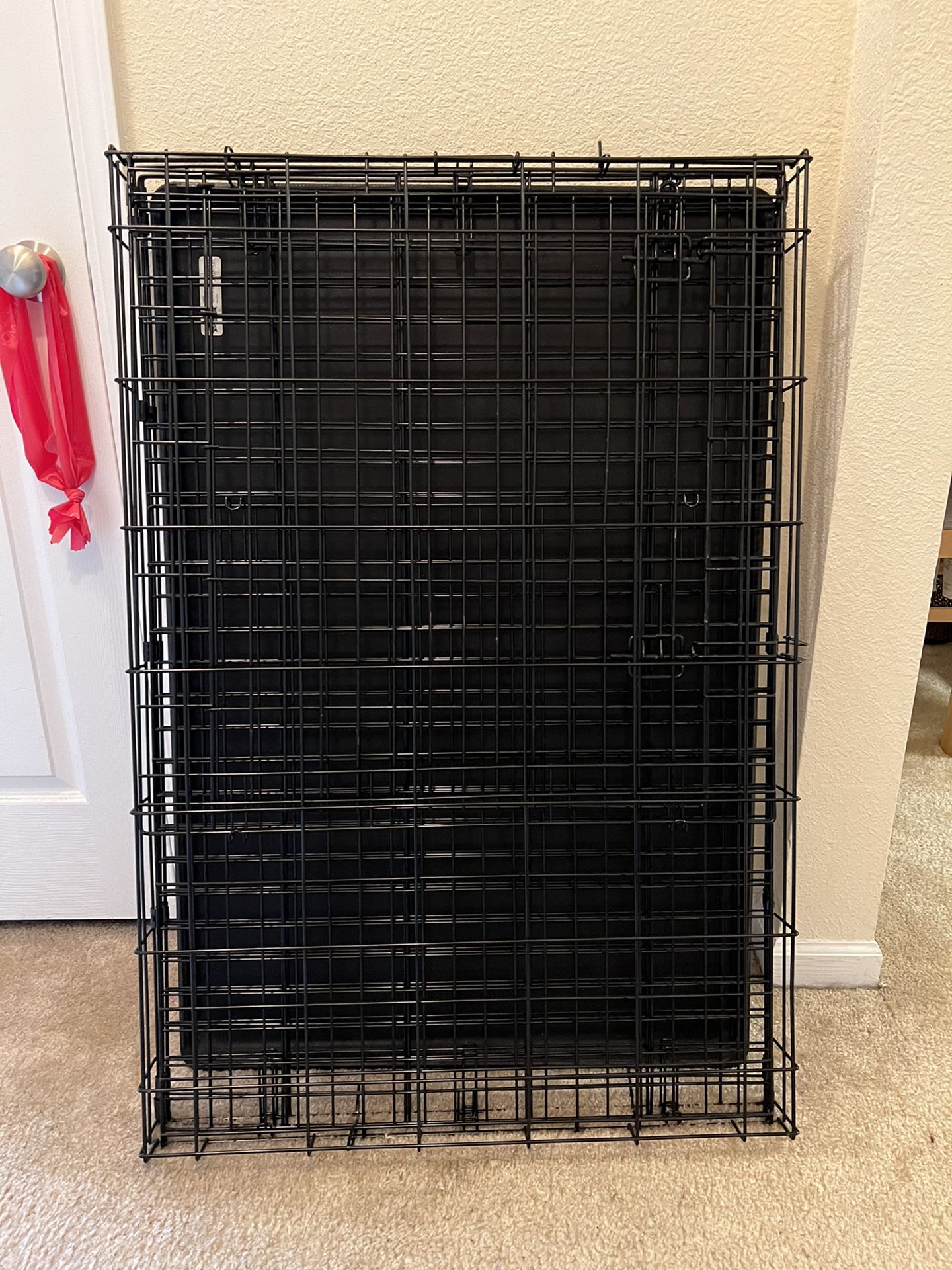Large Foldable Dog Crate - Lightly Used