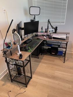 Complete Gaming & Streaming Setup | RTX 5070 PC, Monitors, Desk & Chair