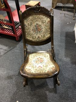 Antique rocking chair