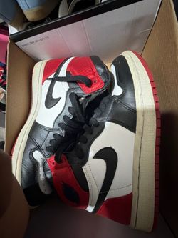 Satin Black toe Jordan 1 High