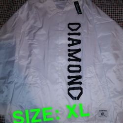 DIAMOND SUPPLY DUGOUT COACH'S JACKET