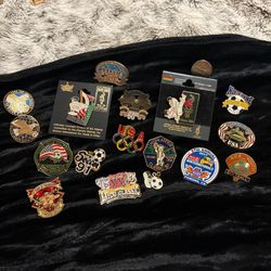 Vintage Sport Memorabilia Pins