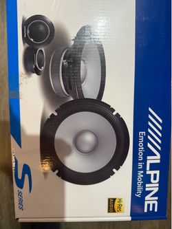 Alpine speaker