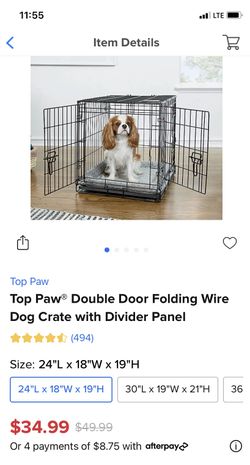Dog Crate and Cover