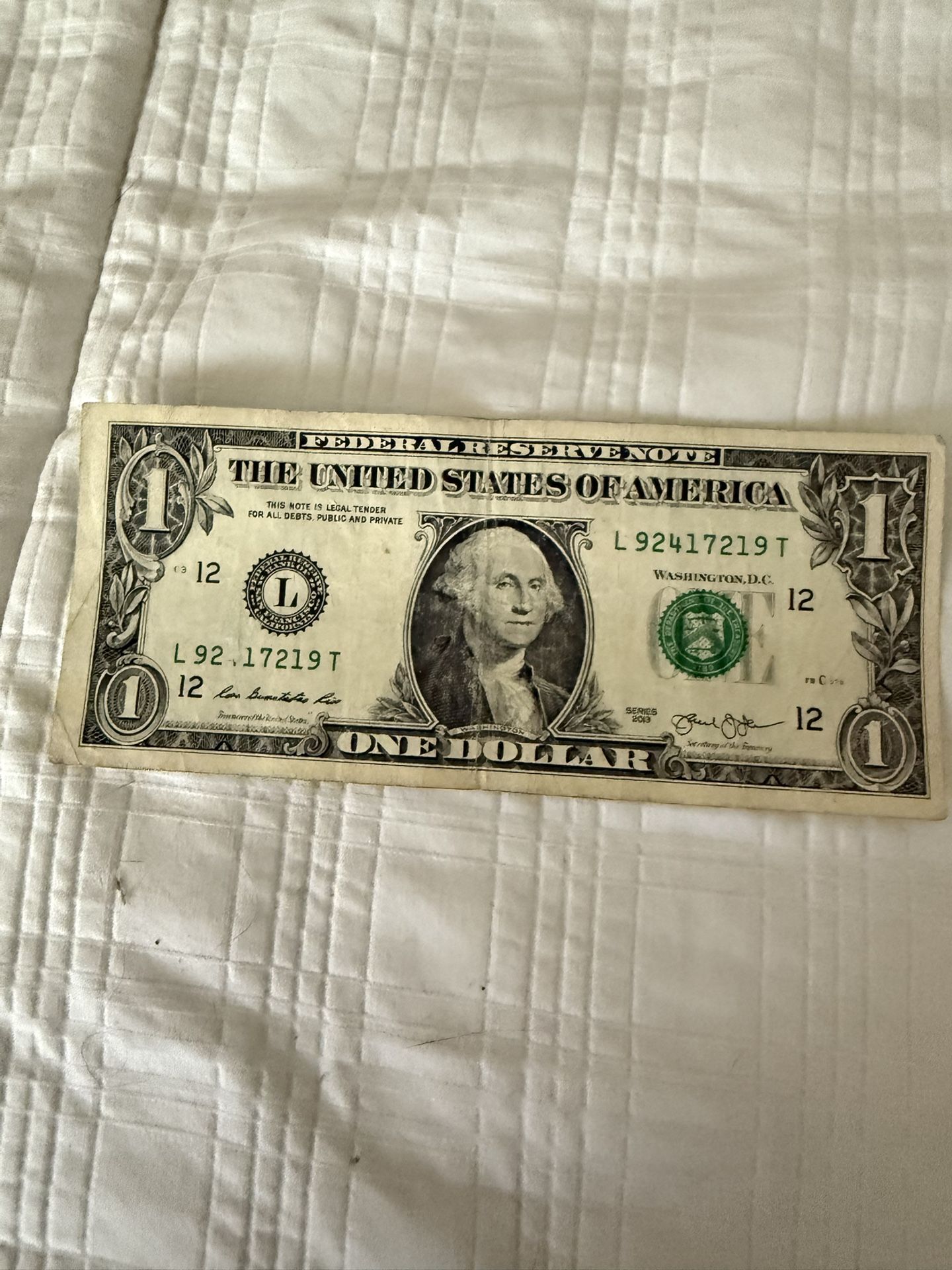 De 1 Dólar
