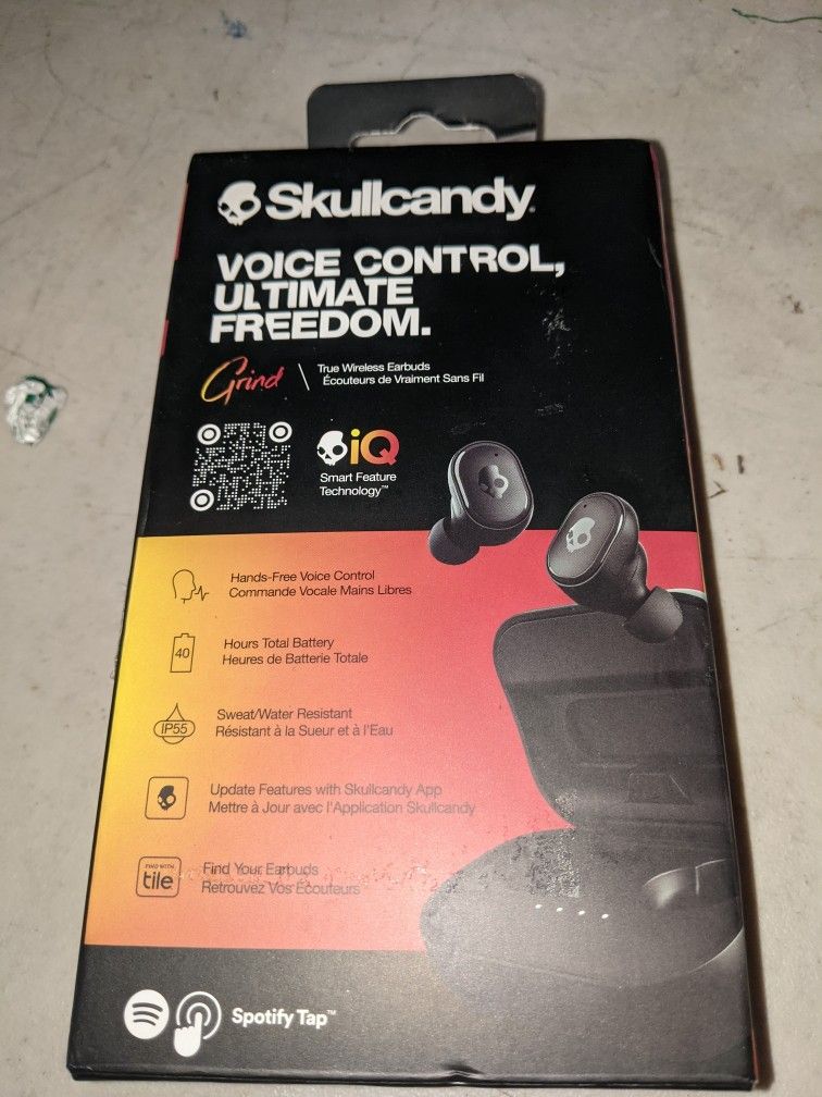 Skullcandy - Grind True Wireless In-Ear Headphones - Black