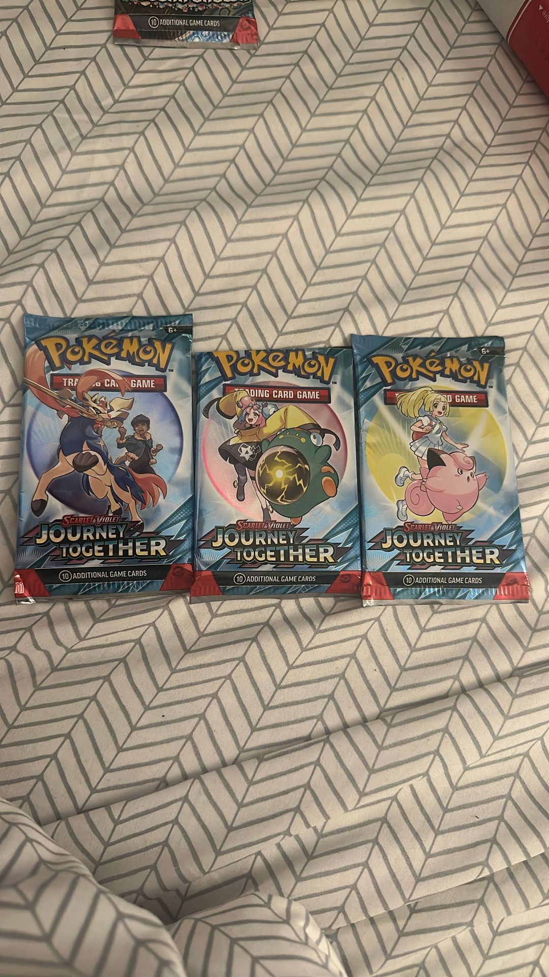 Pokemon TCG - Scarlet & Violet: Journey Together - Blister Booster Pack - 10 Cards