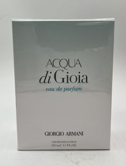Acqua Di Gioia by Giorgio Armani EDP 5.1 oz 150 Ml New In Sealed Box *Authentic*