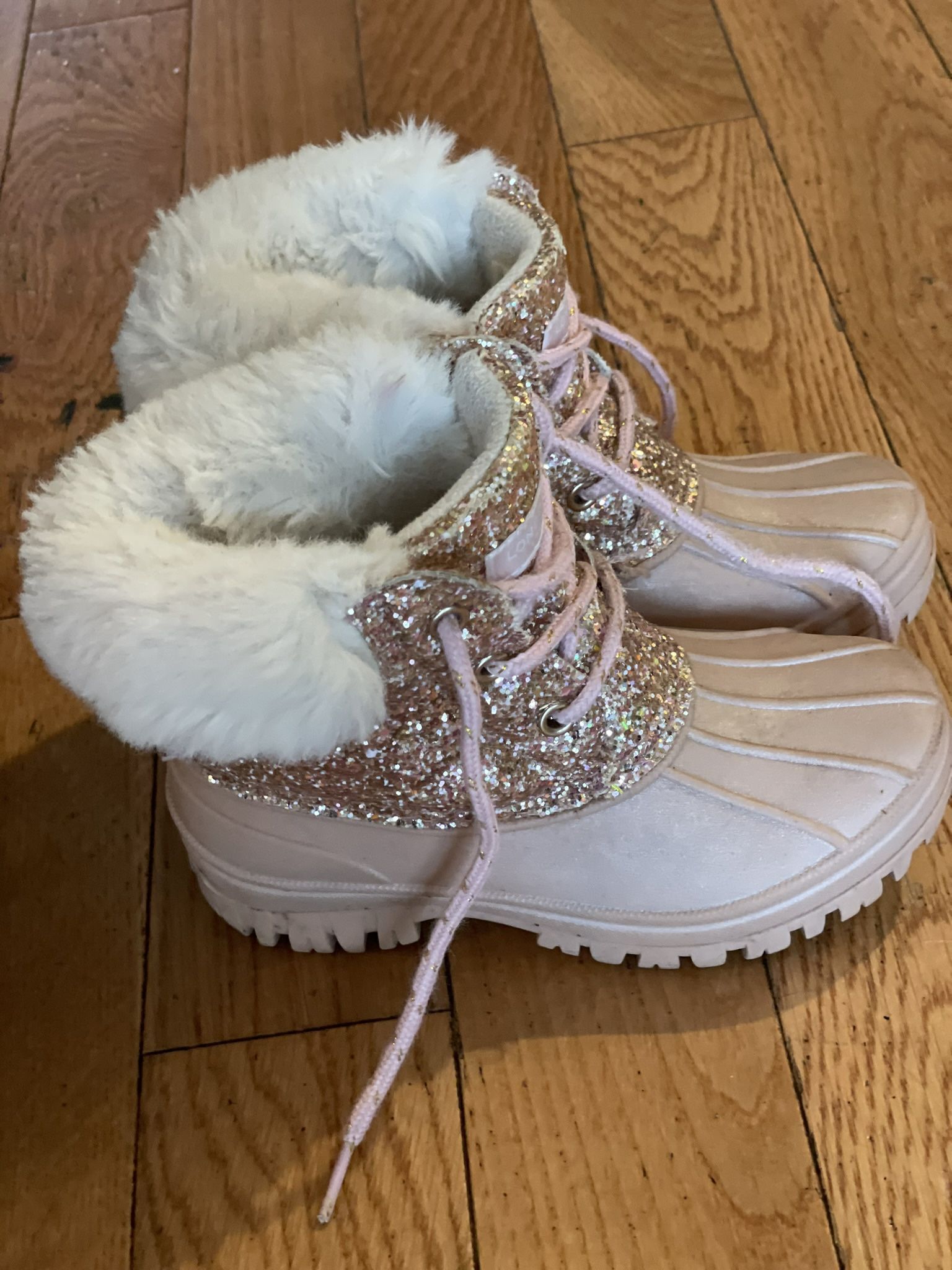 Pink Snow Boots 