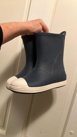 Kids Size 3 Crocs Rain boots Rainboots 