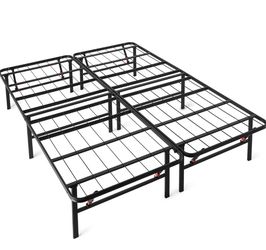 Folding bed frame queen