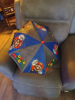 Mario Brothers kid umbrella