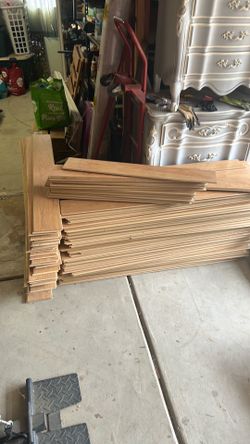 Laminate wood flooring