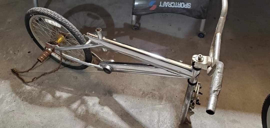 RARE CHROME MONGOOSE BMX LIGHT WEIGHT FRAME