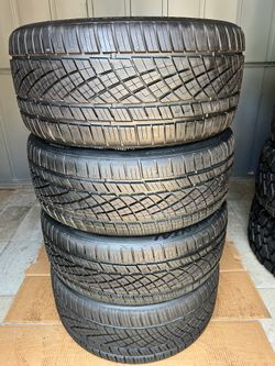Set of Takeoff Continental ExtremeContact (255/35/19)(225/40/19)(Staggered)