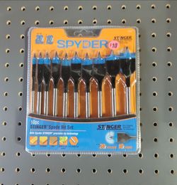 Spyder 10-Piece Spade Bit Set
