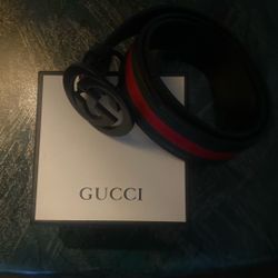 Men’s Leather Gucci Belt