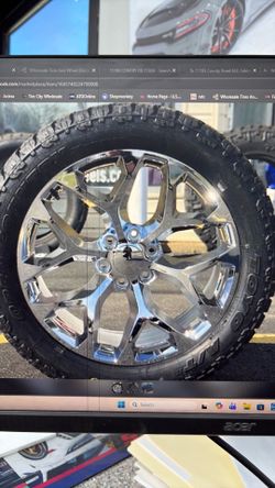 ‼️🔥22” CHROME SNOWFLAKES🔥‼️
