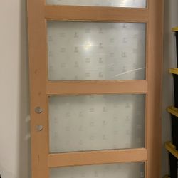 Simpson 3’6’”X 8’ Exterior Fir Door- New