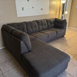 Couch - Sectional Grey