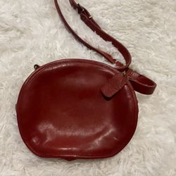 Red Vintage Coach Bag