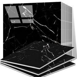 New Vieshful 20pcs Peel and Stick Backsplash Tile，12"x12" Self Adhesive Marble Tile for Wall, PVC Waterproof Shower Wall Panels, Back Splash Stick on 