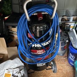 20 Gallon Husky Air Compressor With Accessories 