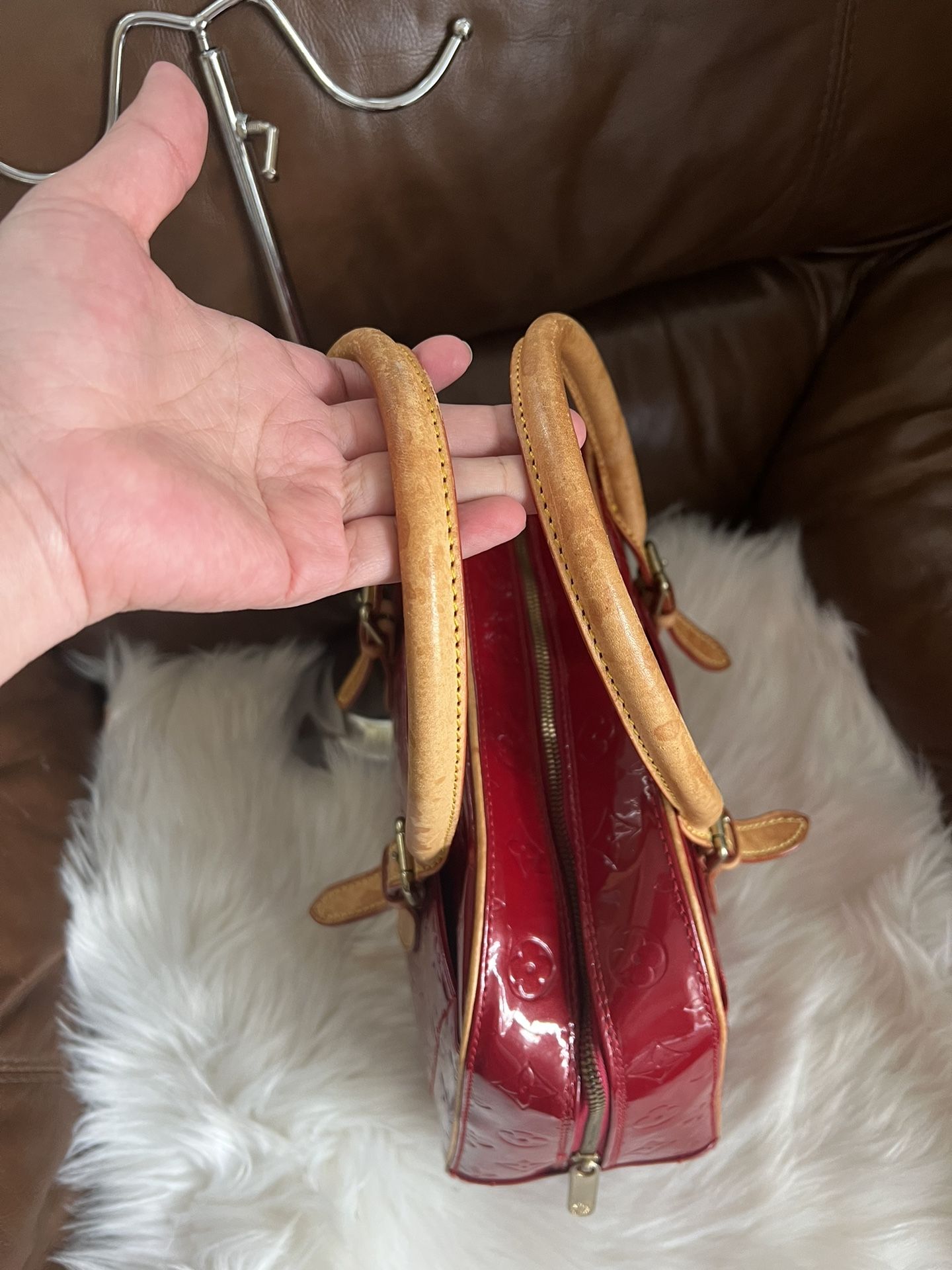 Epi Red LV Shoulder/Handbag