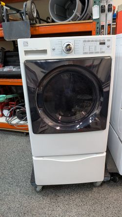 LG Front load washer. With pedestal storage
