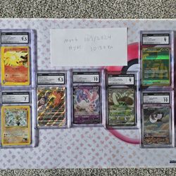 Pokemon Cards!! Graded Pokemon Cards! 