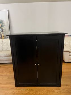 Solid Wood Armoire Cabinet