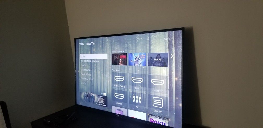 TCL  ROKU TV 55'' Inches