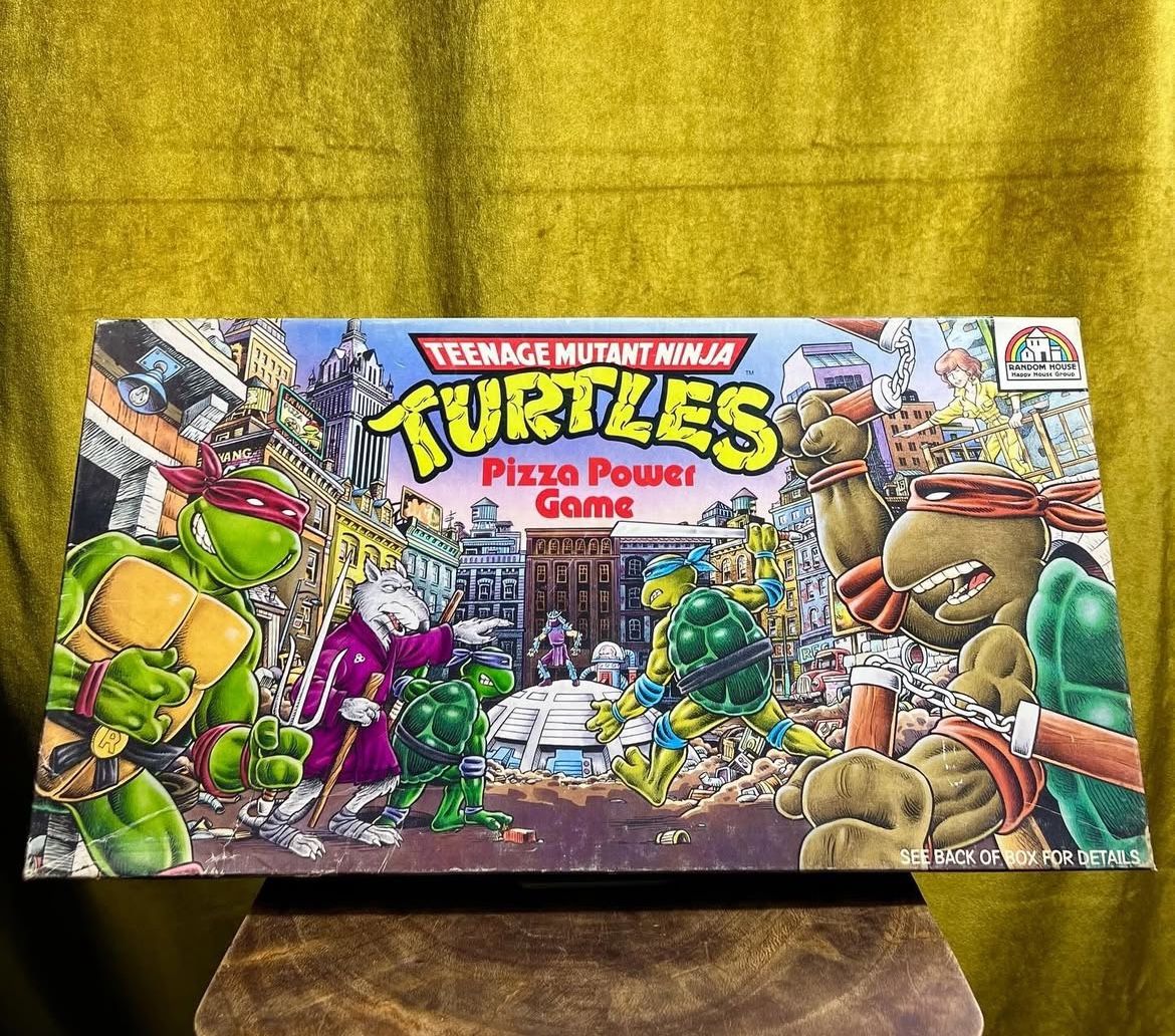 1987 Vintage Teenage Mutant Ninja Turtle Board Game