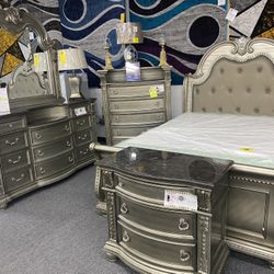 Queen Bed Frame Set $1,999.99