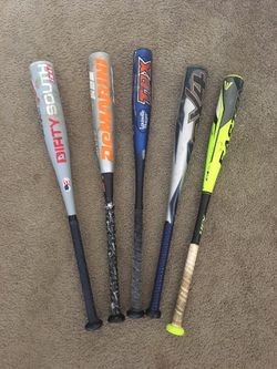 Used youth Baseball Bats