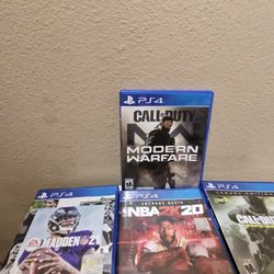 4 Ps4 Games